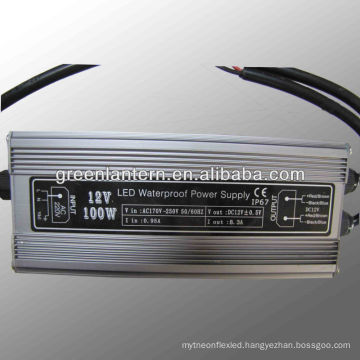 100W ip67 waterproof magnetic transformer for led